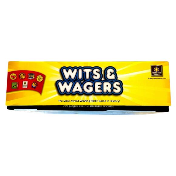 Wits & Wagers Party Trivia Board Game – Complete Set – Excellent Condition - Picture 9 of 9